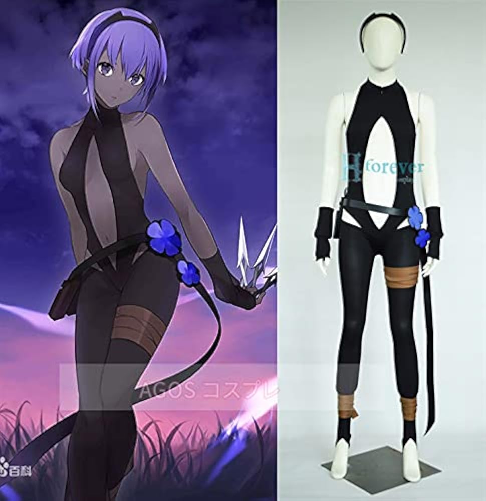 FGO バサトリア コスプレ衣装 ウィッグ、靴付き FGO バサトリア